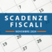 calendario scadenze fiscali di novembre