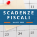 date fiscali di marzo